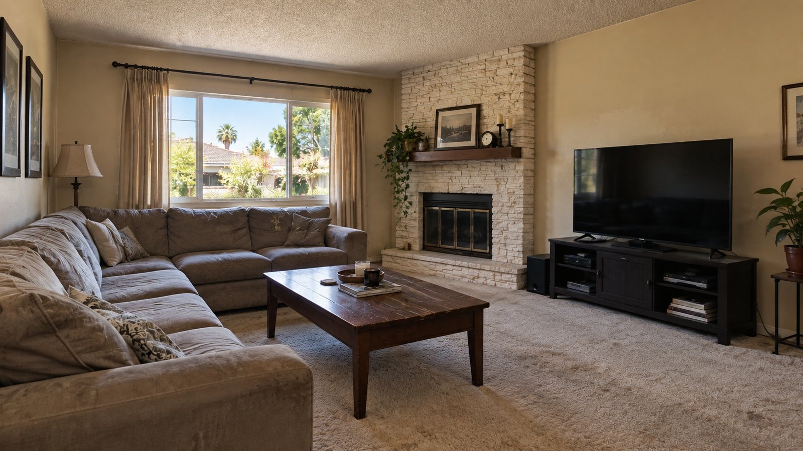 Living Room Before 21B